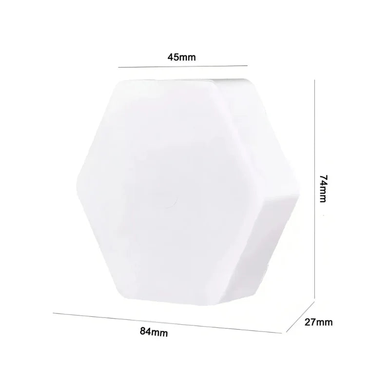 Set de 3 Luces Modulares LED Decorativos Hexagonales con Control Remoto